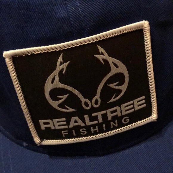 Realtree Fishing Cap Blue Mens! - Picture 2 of 5